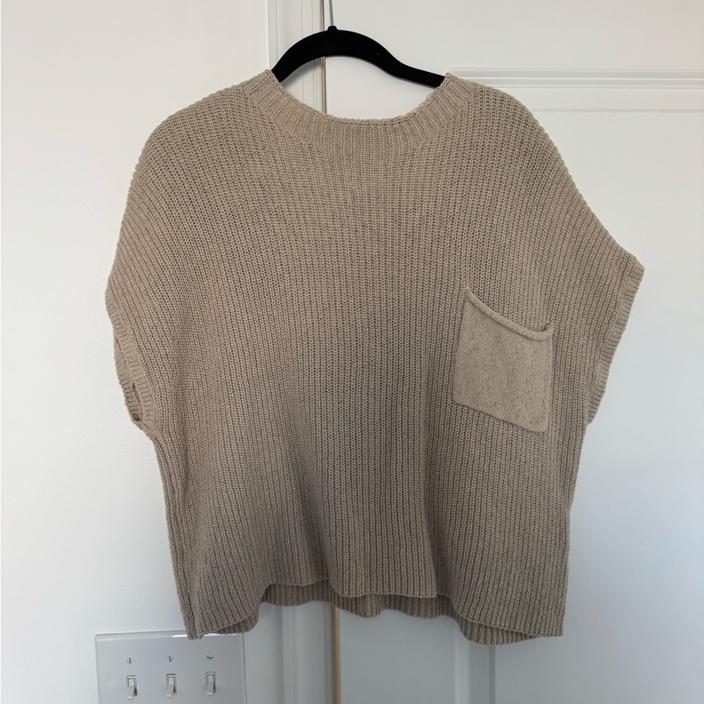 Women's Beige Free People Sweater and Pants Set